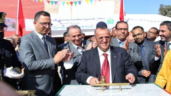الدشيرة الجهادية : عامل الإقليم يدشن ويعطي انطلاقة عدد من المشاريع التنموية