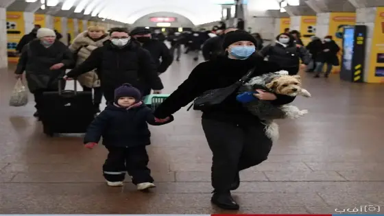 مشاهد من العاصمة الأوكرانية بعد بدء الهجوم الروسي