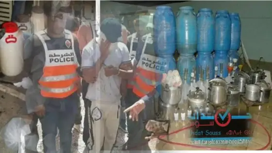 اكادير : تمشيط أمني يسفر عن حجز ازيد من نصف طن من الماحيا