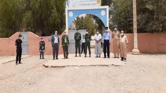 قيادة تافنكولت .. اللجنة المحلية لليقضة تُواصل أشغالها لتنزيل الإجراءات الصحية و الوقائية