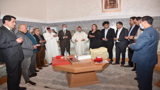 بعد نجاح فعاليات ملتقى تيزنيت عامل الإقليم يستقبل الحاخام الأكبر و الوفد المرافق له