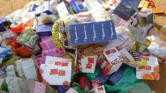 حجز 585 كلغ من المواد الغذائية غير الصالحة للاستهلاك
