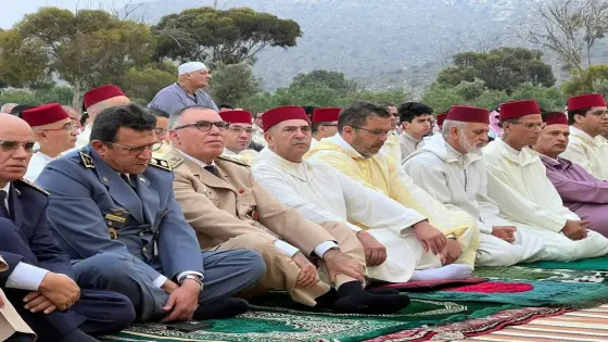والي سوس ماسة يشارك ساكنة أكادير فرحة عيد الأضحى بمصلى إحشاش