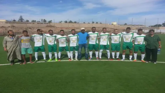 أولى جولات عصبة سوس لكرة القدم تجمع الدفاع الحسني الرياضي السوسي و فريق نهضة تافراوت