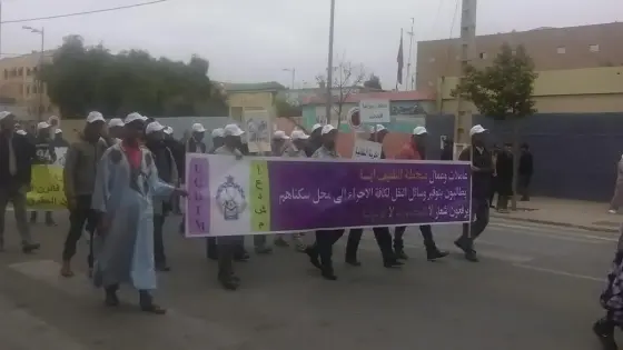 بالصور : فاتح ماي بأولاد تايمة..مسيرات عمالية وتجمعات خطابية ومطالب بتحسين الأوضاع المادية والاجتماعية