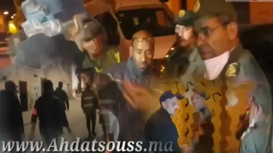 بالفيديو .. أقوى التدخلات للعناصر الأمنية والسلطة المحلية بالدشيرة وإعتقالات بالجملة