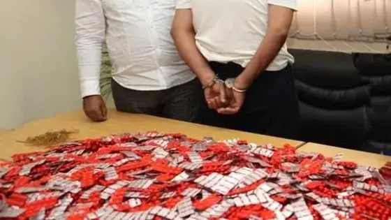 اكادير : الفرقة السياحية توقف متورطين في حيازة والاتجار في المؤثرات العقلية و هذا ما تم حجزه