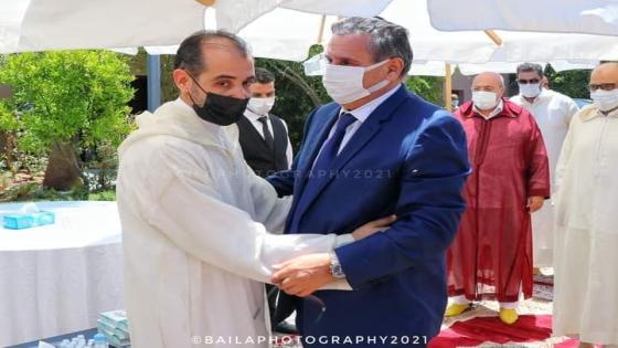 الوزير ” عزيز أخنوش ” يتقدم جنازة الراحل ” بيشا ” بتزنيت