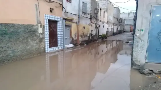 أمطار الخير تعري هشاشة البنية التحتية بأولاد تايمة