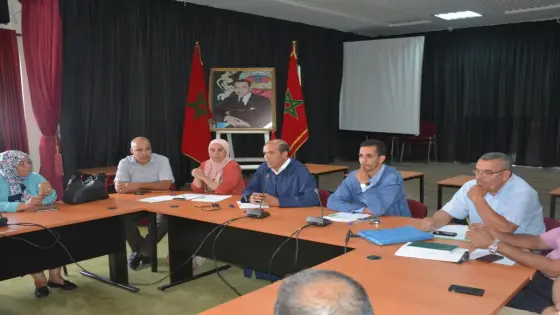 قائد الملحقة الإدارية الأولى بأيت ملول يعقد لقاء تواصليا مع ممثلي الجمعيات