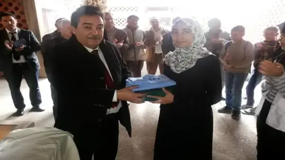 توزيع ” أطقم للنظافة ” لنزلاء الداخليات بآشتوكة