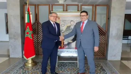 عبد الصمد قيوح يستقبل سفير أذربيجان لبحث سبل تعزيز التعاون في مجالي النقل واللوجيستيك
