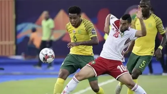 بوصوفة يهدي الانتصار للمنتخب الوطني أمام منتخب جنوب إفريقيا