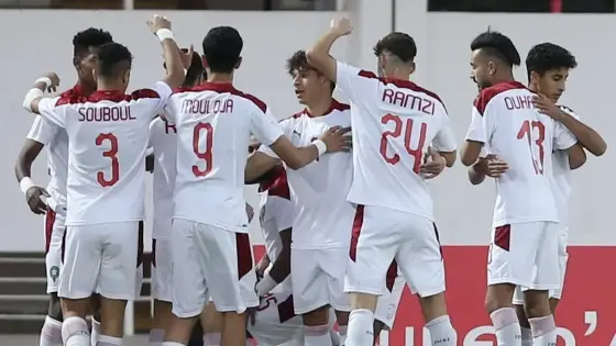المنتخب المغربي لأقل من 20 سنة في تجمع إعدادي بمدينة السعيدية