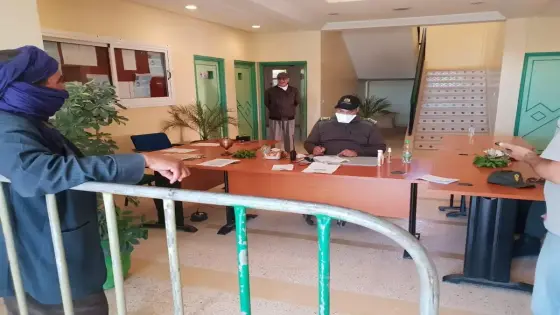 بعد إغلاقها ، تنظيم عمليات الحصول على رخص التنقل بالقليعة.