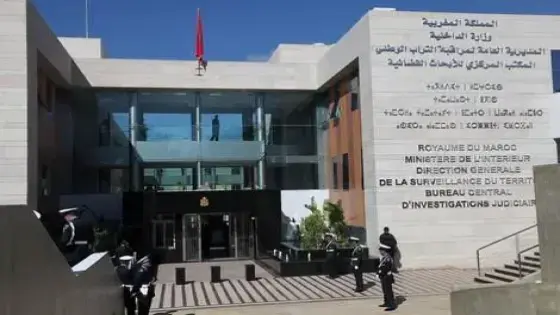 ration à Salé du Bureau Central des Investigations Judiciaires