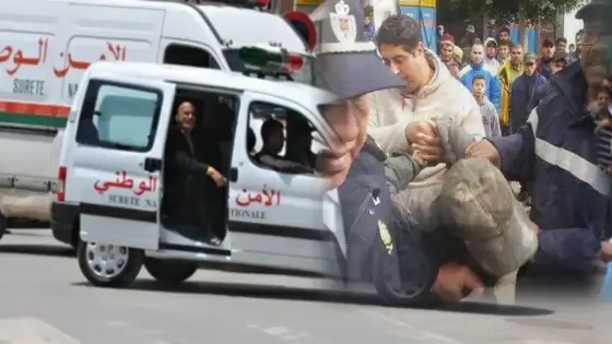 الحراسة النظرية لمختل عقلي حاول إضرام النار في سيارة رجل أمن بأكادير