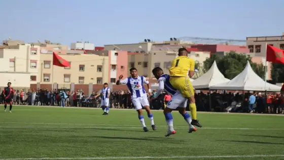 فريق هلال تراست ينتصر على فريق اولمبيك مراكش وينفرد بصدارة الترتيب