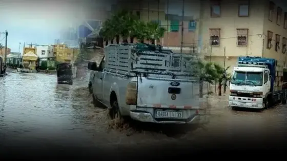 برك مائية تغرق دوار إحشاش في ليلة ممطرة بسيدي بيبي