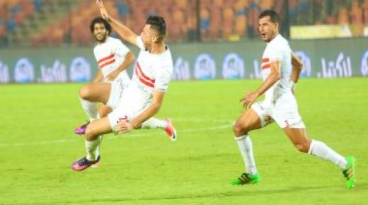 الزمالك المصري يبعد الرجاء الرياضي من دوري أبطال إفريقيا