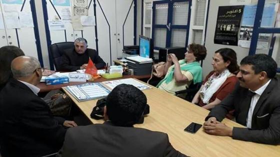وفد إسباني يزور مؤسسة تعليمية في آيت ملول