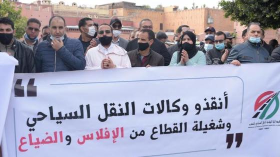 “مستقبل أسر كثيرة أصبح مهددا” ..أرباب النقل السياحي يحتجون ويطالبون الحكومة بالحوار