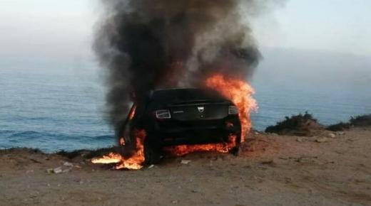 مجهول يحرق سيارة ” هاوي صيد ” ناحية تزنيت