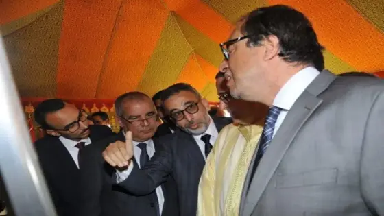 بالفيديو ، هكذا انفجر الوزير اعمارة في وجه رئيس المجلس الاقليمي لتزنيت