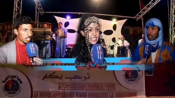 فيديو : أقوى لحظات مهرجان ” الرمال الذهبية ” في الدويرة بإنشادن