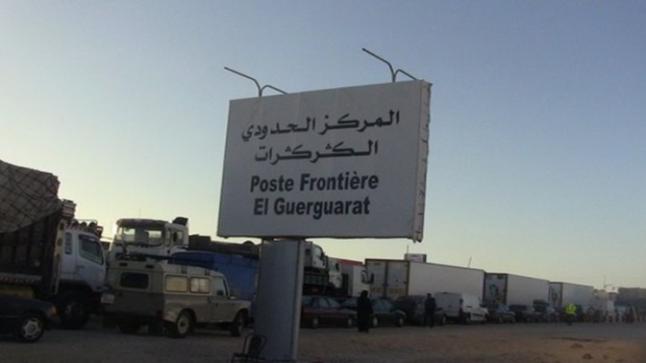 إغلاق معبر الكركرات الحدودي مع الجارة موريتانيا إلى إشعار آخر