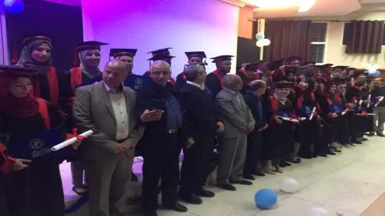 طلبة Master spécialisé gestion et traitement des eaux في حفل تخرجهم بأكادير