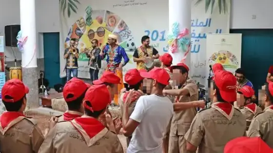 رباب فيزيون تحيي حفلا فنيا لفائدة نزلاء المؤسسة السجنية أيت ملول