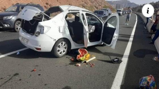 سيارة تقتل ضابط شرطة دهساً بالطريق السيار آسفي