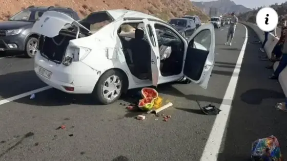 سيارة تقتل ضابط شرطة دهساً بالطريق السيار آسفي