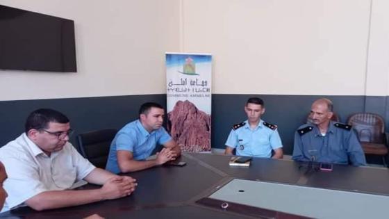 اجتماع السلطات والجمعيات المهتمة بالواحات للحد من الحرائق بتافراوت