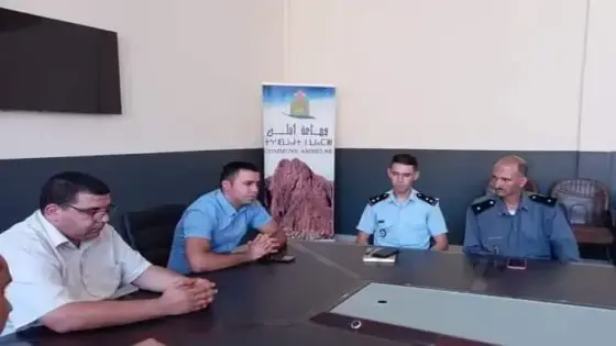 اجتماع السلطات والجمعيات المهتمة بالواحات للحد من الحرائق بتافراوت