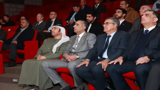 رئيس الأنتربول وقادة أجهزة الأمن العرب يزورون طنجة المتوسط.