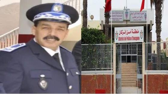تنويه مدني ب ” ضابط شرطة ” بالمنطقة الأمنية لإنزكان