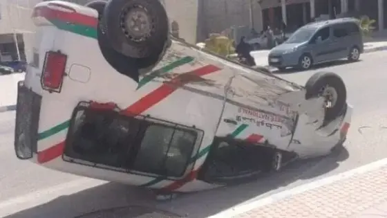إنقلاب ” صطافيت ” يخلف إصابات خطيرة بالداخلة
