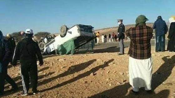 مصرع شخص إصابة آخرين في حادثة سير مميتة بطاطا