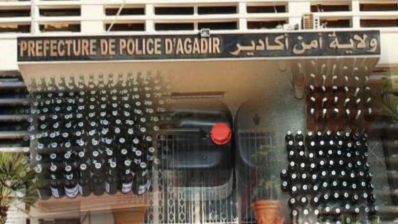 أكادير: فرقة مكافحة العصابات تضرب بقوة وتحجز مخدرات و خمور غير مرخصة