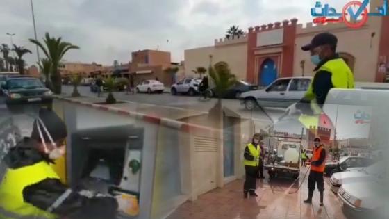 بالفيديو، انطلاق حملة التعقيم بمدينة تزنيت