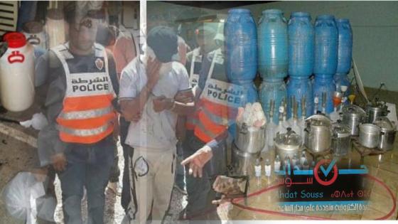 اكادير : تمشيط أمني يسفر عن حجز ازيد من نصف طن من الماحيا