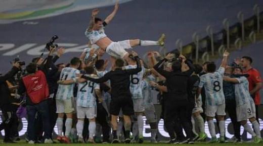 منتخب الأرجنتين بطل النسخة 47 من بطولة كوبا أمريكا