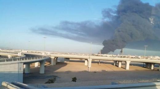 هجوم ضخم للحوثيين على منشأة نفطية في جدة السعودية