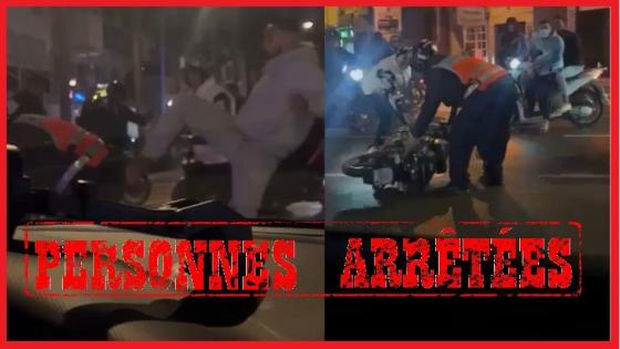الدار البيضاء: توقيف مشتبه فيهم تسببوا في حادث سير مع شرطي
