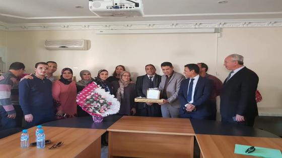 حفل تسليم السلط بين بوجلابة ومخلوف بعد تبادل المناصب على رأس كل من مندوبيتي الصحة بأكادير وإنزكان