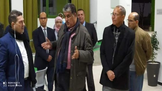 وزير التربية الوطنية يقوم بزيارة تفقدية لكلية اللغات،ويتتبع شرح عملية اصدار التوقيع الالكتروني.