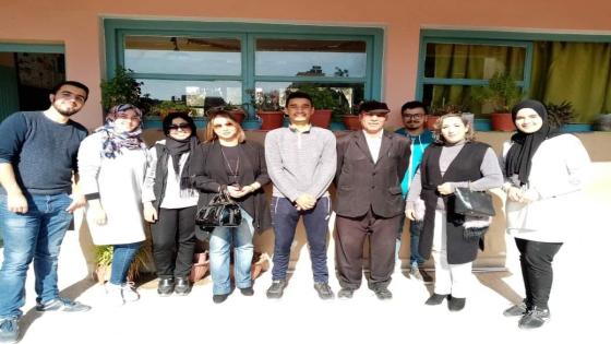 طلبةالجامعة الدولية Univerrsiapolis:انجازات هامة وانخراط فعال في مشروع مؤسسة بدر الابتدائية.