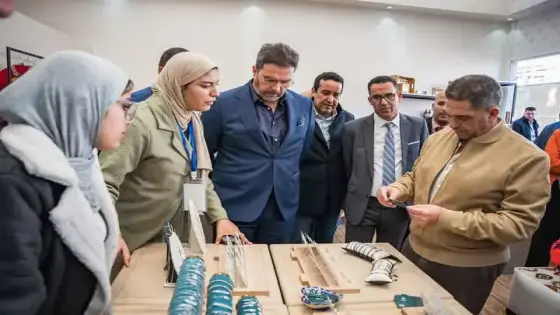 امزازي وأشنكلي يفتتحان معرض الأركان بأكادير